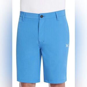 Hurley Men's All Day Hybrid Shorts Sz 34 Blue Boardshorts Summer Vacation Wear